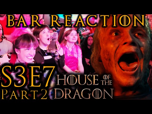 ¡Está VIVO! // ¡Reacción al bar de House of the Dragon S3x7! ¡Parte 2!