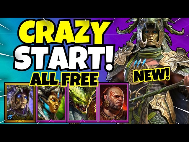 New BEST Start With FREE King Gallcobar!!! [Raid: Shadow Legends]