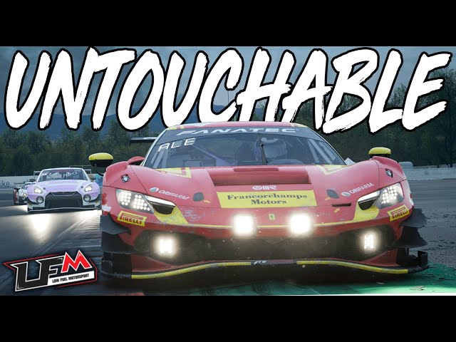 Sometimes the racing on ACC is simply untouchable…