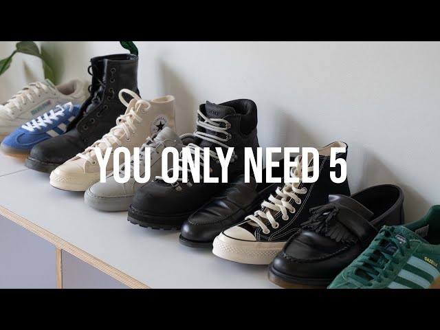 The Only 5 Shoes You Actually Need
