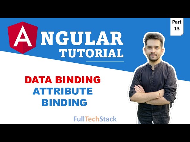 Attribute Binding - Angular 16 Tutorial (Part 13)