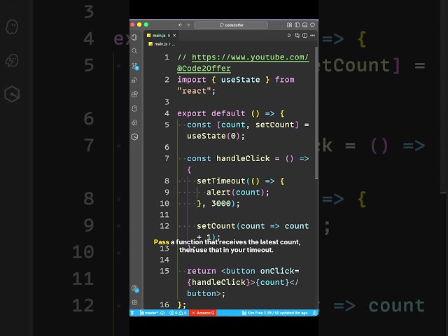 React Stale Closure Bug in setTimeout ⚛️⏳