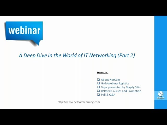 A Deep Dive in the World of IT Networking (Part 2)