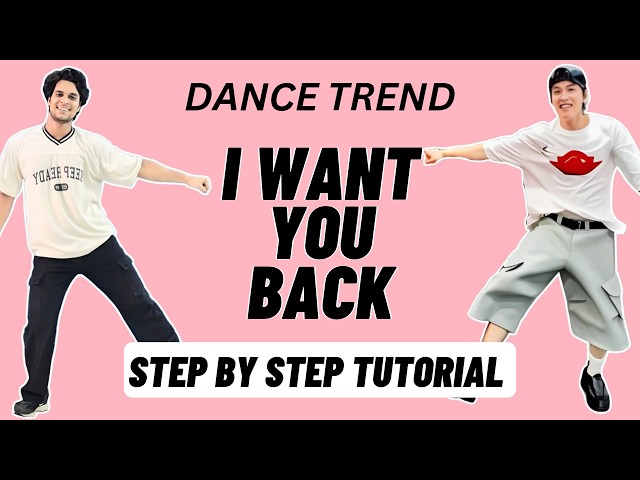 I Want You Back NSYNC Dance Tutorial | NSYNC - I Want You Back Dance Trend Tutorial