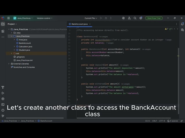 A simple bank related question solved using java