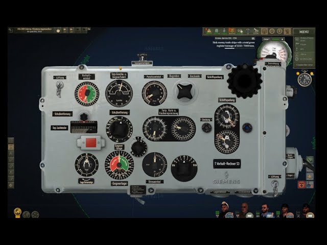 UBOAT en Español. Tutorial para el TDC (Torpedovolhalterechner T. Vh. Re. S3) MOD Parte 2.