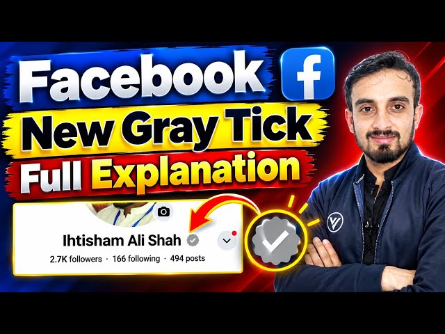 New Update 🔥 Facebook Gray Tick – Convert Gray Tick into Blue Tick