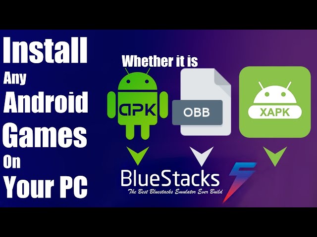 How To Install APK And OBB In Bluestacks 5 | Transfer Any Android Game From Mobile To PC