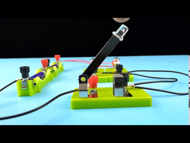 Science Electricity Experiment Kit for Kids | Parallel Series Circuit Building Learning Project