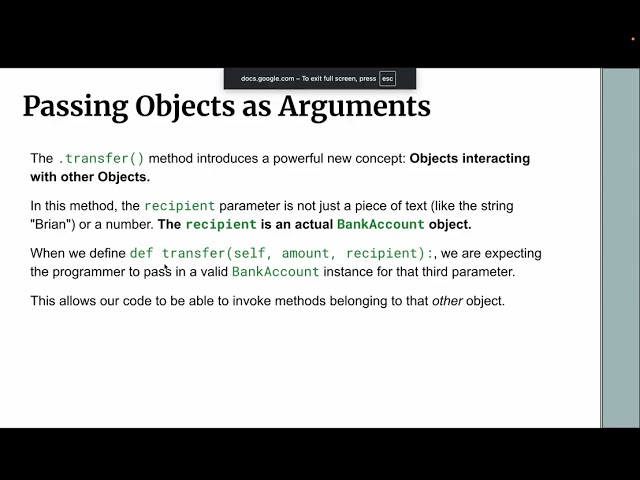11 DP CS - OOP Basics - Part 2