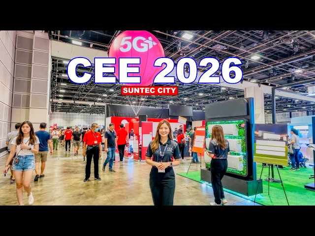 📱CEE 2026 | Consumer Electronics Exhibition | Tech Show 2026 at Suntec City Singapore🇸🇬👍💻
