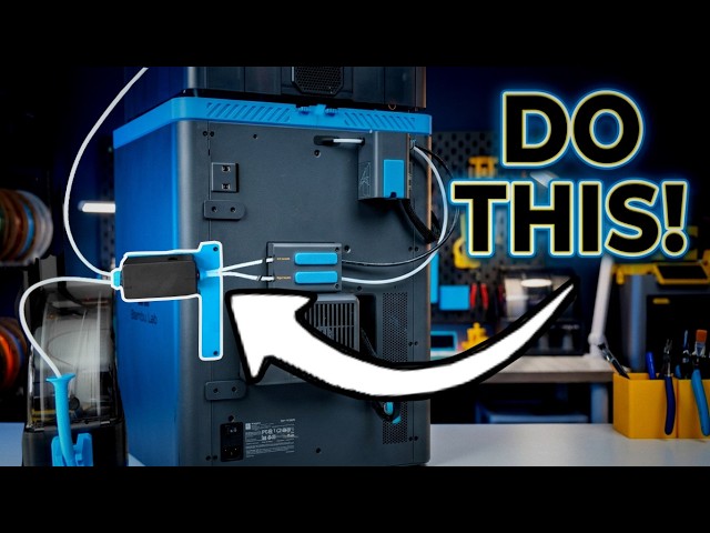 HOW TO Install Filament Track Switch onto your Bambu X2D 3D Printer