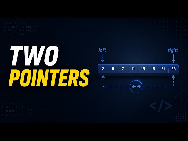 🔵 Two Pointers Algorithm | Tamil