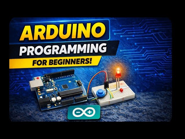 Episode 2 : Arduino LED ON/OFF with Push Button | Beginner Project 🔧💡