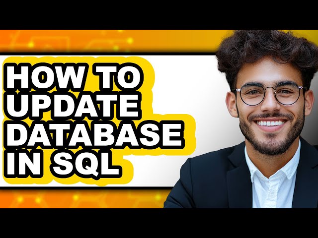 How to Update Database in Sql - Easy Guide