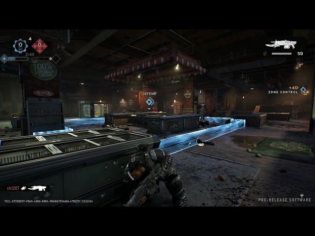 Gears Of War E-DAY Xbox Series X: Conquest on Market / Esas larvas son fuertes / Gameplay HD