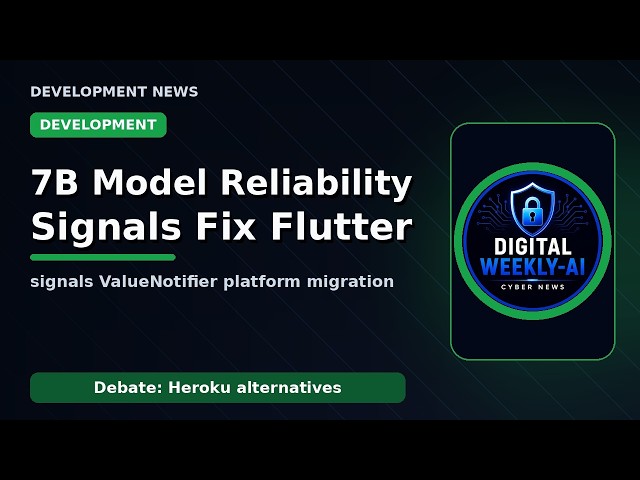 This Week in Dev: AI Agents, Flutter Signals, Leaving Heroku, and Reliable Model Output