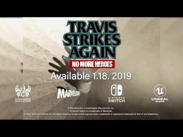 Travis Strikes Again: No More Heroes - Coffee & Doughnuts Trailer