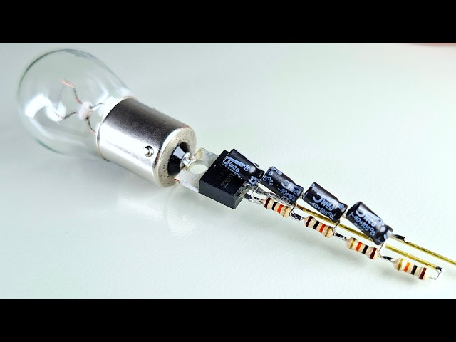 No IC. No Microcontroller - Just a MOSFET Flasher!