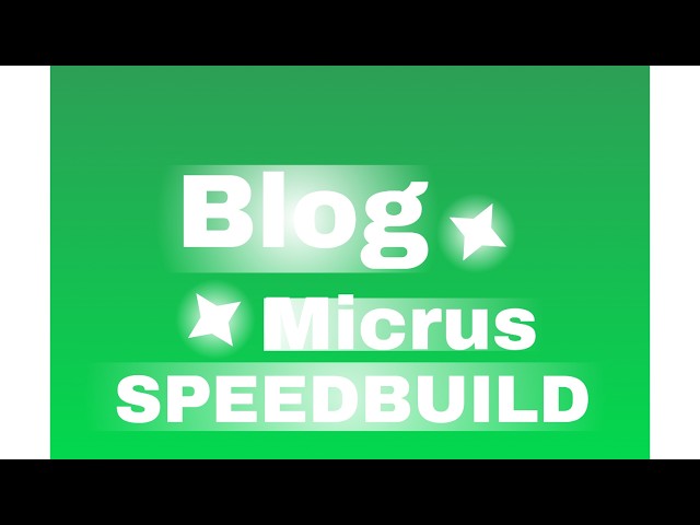 BlogMicrus speedbuild (like a speeddraw, but for coding) #code #coder #codenewbie #codewithme