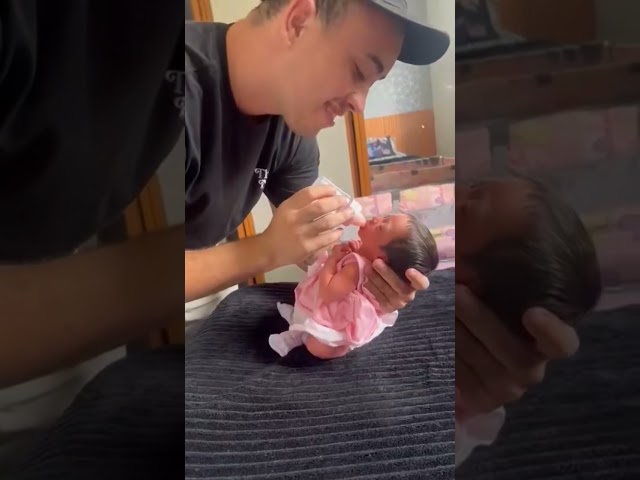 Newborn baby feeding 👨‍🍼 Toddler Daily Life 🧬#toddlerdailylife