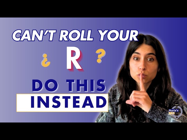 How To Roll Your R - An Alternative!
