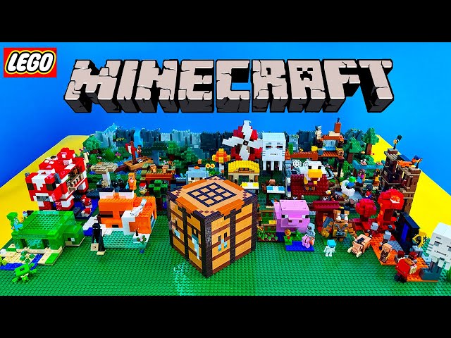 I Built EVERY LEGO Minecraft Set EVER Made…
