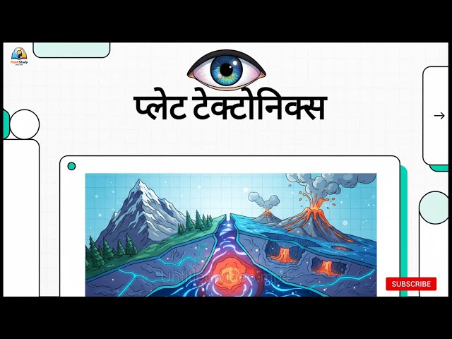 Plate Tectonics |  Geography L - 16 || Geography Through Animation || UPSC IAS || All State PCS.