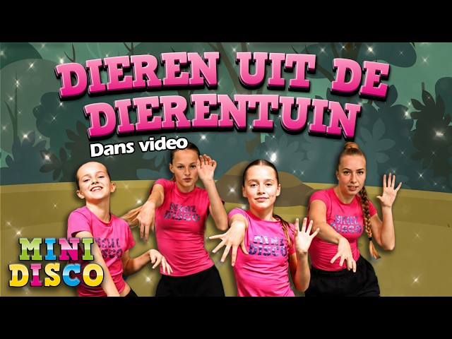 Dieren Uit de Dierentuin 🦁 | Leer de Dans | Minidisco
