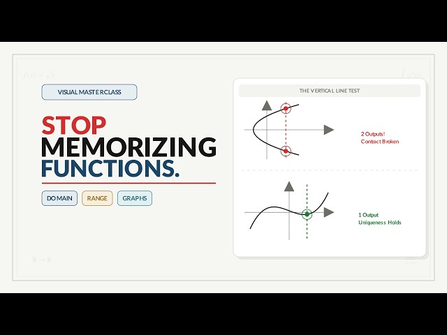 Master Functions Without Memorizing: Domain, Range, Graphs, and Models