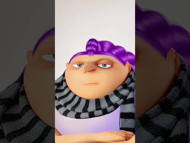 Gru’s transformation as Rumi #kpopdemonhunters #minions #art #digitalart #shorts