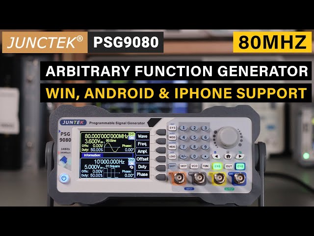 Juntek PSG9080 Function Generator ⭐ Complete Review!