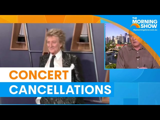 Rod Stewart and Frankie Valli cancel shows | The Morning Show