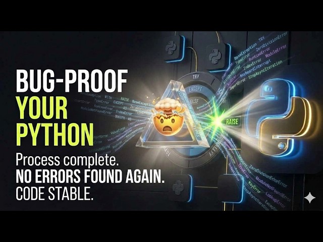 Master Python Error Handling: Try, Except, Else, Finally, Raise | The Analytics Flow
