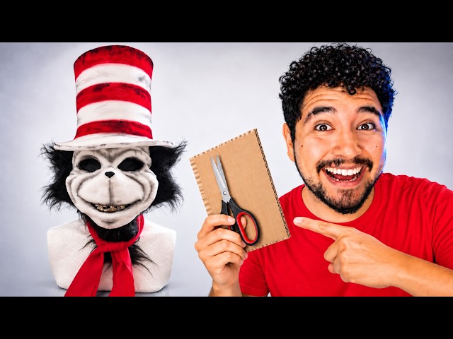 I MADE THE CURSED CAT IN THE HAT COSTUME!