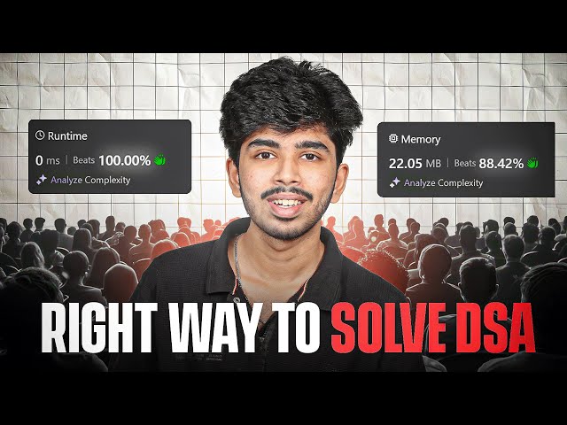 Right way to Solve DSA Problem in Telugu