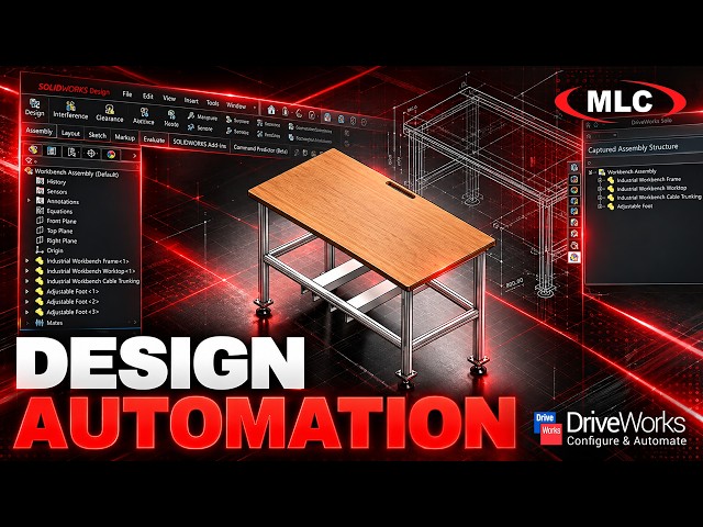 SOLIDWORKS Design Automation with DriveWorks | Engineering Automation Webinar