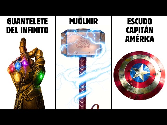 Todas las Armas LEGENDARIAS de Marvel EXPLICADAS en Detalle