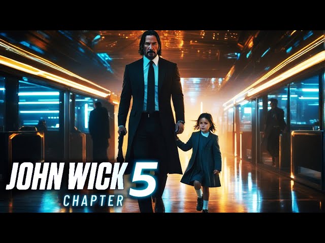 JOHN WICK Chapter 5 (2026) Keanu Reeves & Bill Skarsgård
