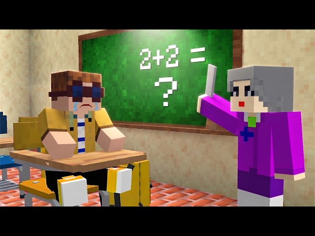 An EVIL SCHOOL TEACHER has LOCKED ME UP! (Minecraft)
