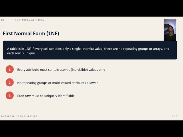 Database Normalization Presentation
