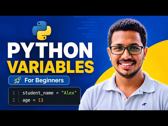 Python Variables Explained for Beginners | Python Tutorial