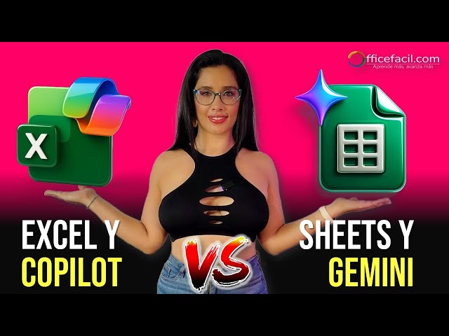 Excel con Copilot Vs Google Sheets con Gemini