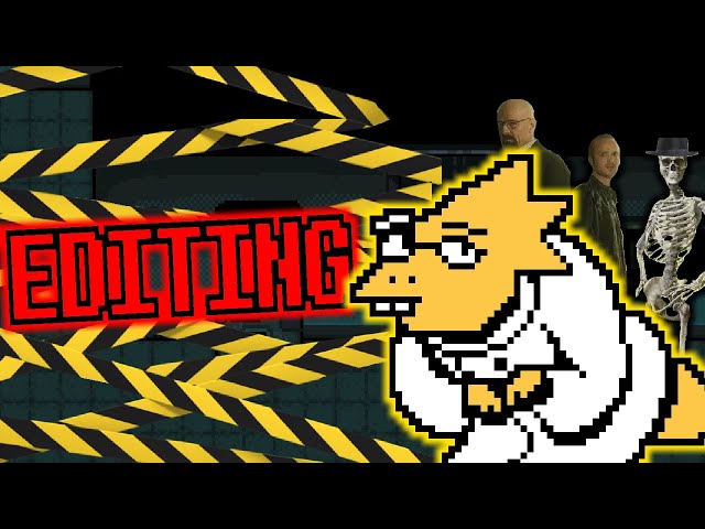 What if Alphys was a Man? - EDITING STREAM #4.01