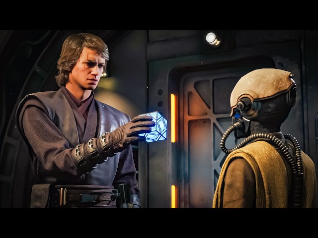 Anakin Skywalker gives Tel-Rea a holocron - STAR WARS Zero Company