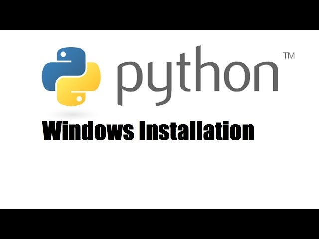 Python Beginner Tutorial: Install Python on Windows and Install Packages with pip