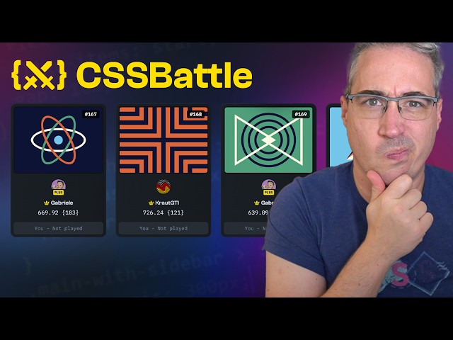 Front-end developer takes on a CSS Battle