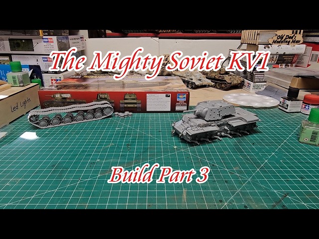 The Mighty Soviet KV1 Build Part 3