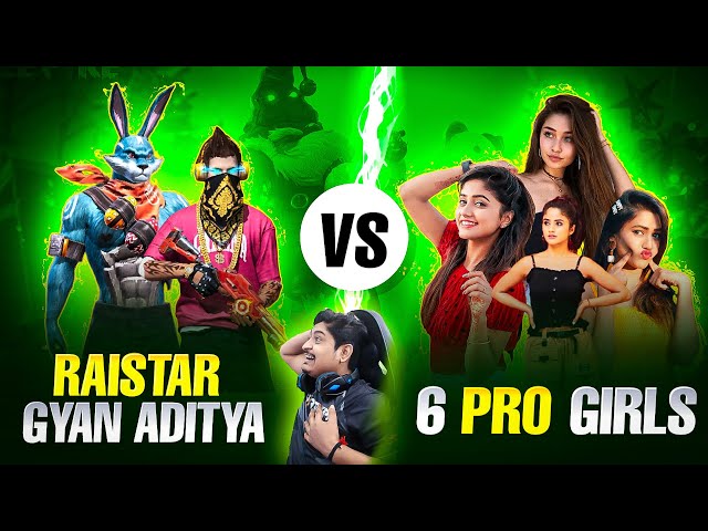 Raistar Desert Eagle King & Raistar 2.0 VS 6 Pro GirlsFriend😲🤣 | 0-4