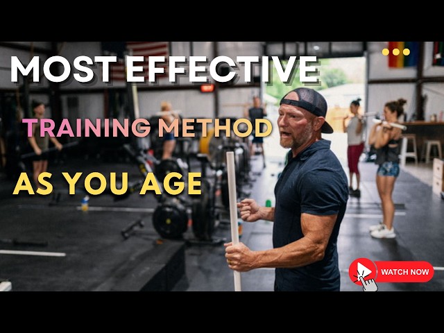 What is the most effective training method as you age and for the older athlete? 